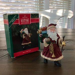 Vintage Hallmark Collectors Series Merry Ole Santa